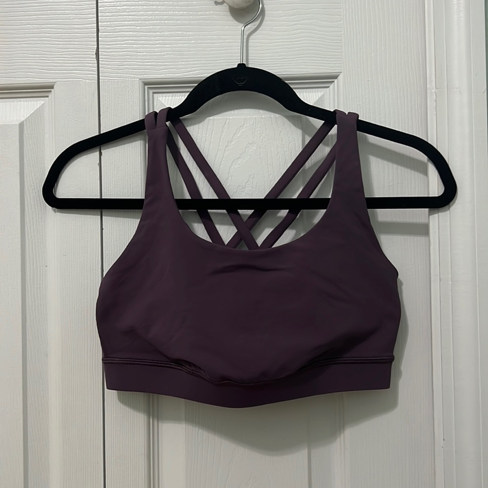 Lululemon Purple Energy Bra 8
